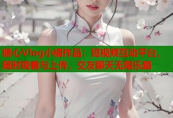 糖心Vlog小橘作品：短视频互动平台，随时观看与上传，交友聊天无限乐趣