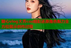 糖心vlog大乔cos精彩还原角色魅力全方位展示创作过程