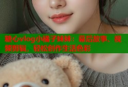 糖心vlog小橘子妹妹：幕后故事、视频剪辑，轻松创作生活色彩